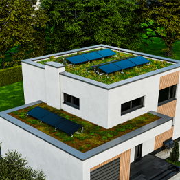 Weitere Produkte der Kategorie Solarbefestigung für Flachdächer - Gründach bis max. 5° Dachneigung