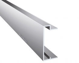 Aluminium Deck Support System HKP - Fascia profile HKP