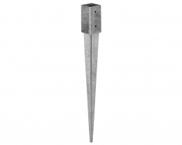 Pfostenverbinder - Einschlagbodenhülse für Vierkantpfosten