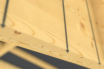 KonstruX Vollgewindeschraube 13 mm E12: neue Abmessung für besonders große Dimensionen